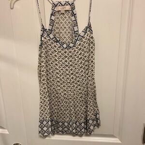 LOFT Patterned Sleeveless Top